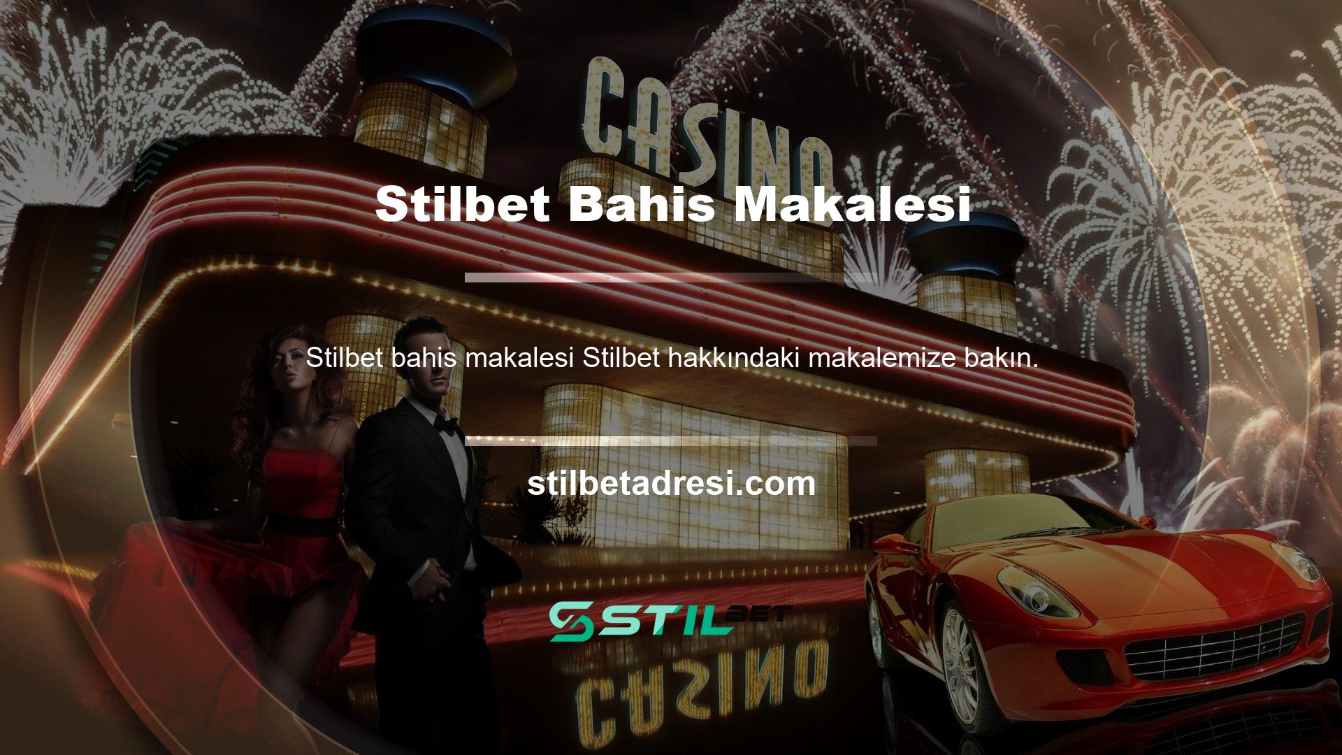 Bahisçiler, özellikle yüksek değerli Stilbet Casino oynayarak para kazanan makinelerinde büyük ödüller kazanıyor