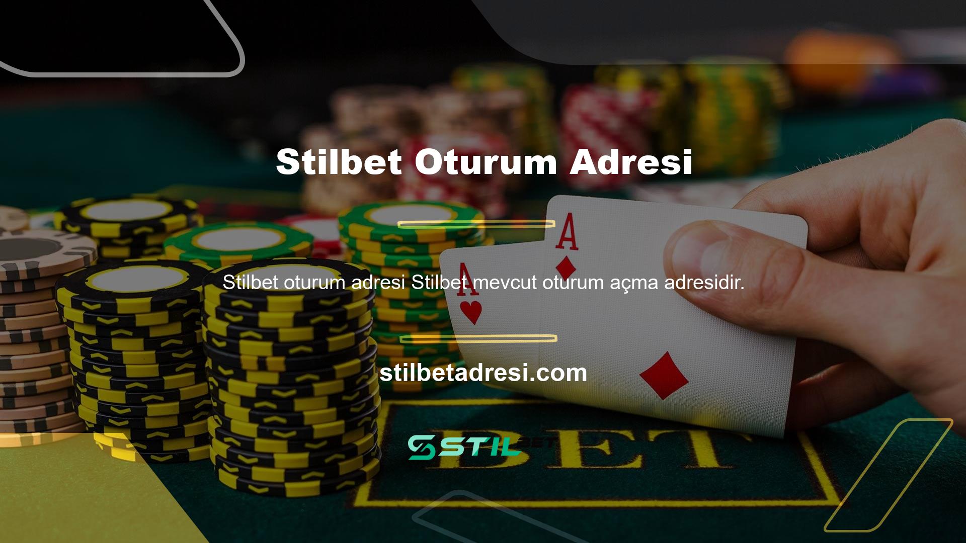 Stilbet mevcut kayıtlı adres; Herhangi bir sorun olmadan veya engellenmeden şirketin en son alan adı olarak tanımlanır